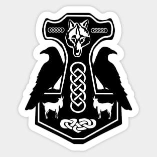 Norse Thor's Hammer Sticker